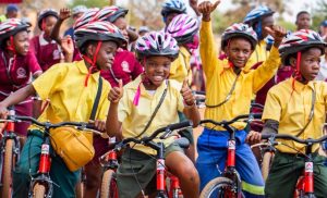 620 Bicycles distributed in Limpopo and Northwest Province - The PEACE Foundation